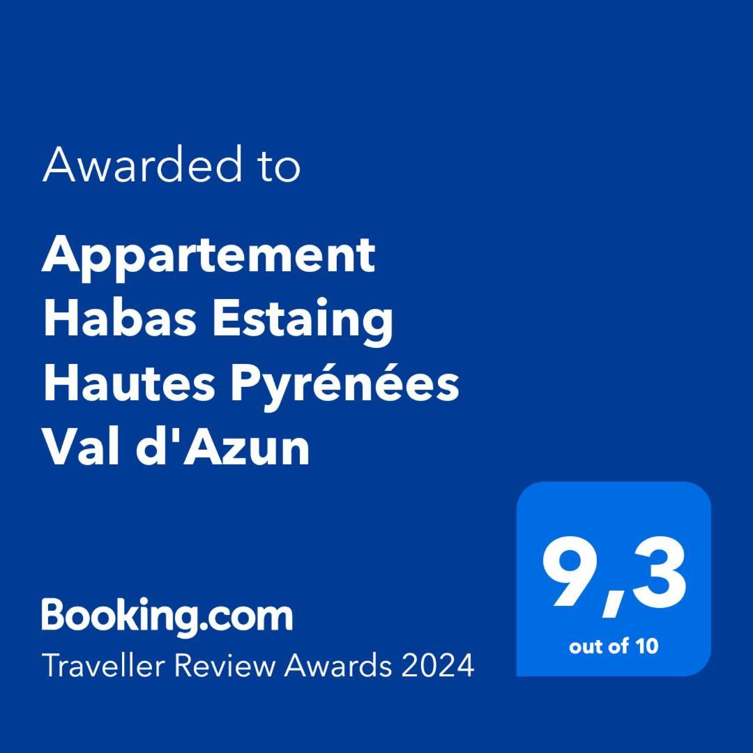 Appartement Habas Estaing Hautes Pyrenees Val D'Azun Esterno foto