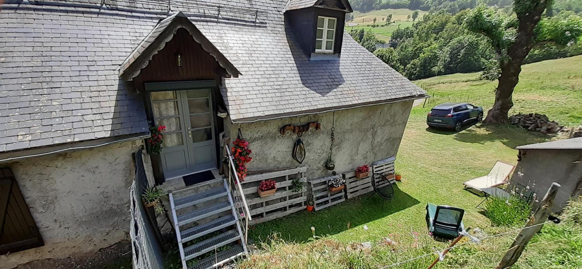 Appartement Habas Estaing Hautes Pyrenees Val D'Azun Esterno foto